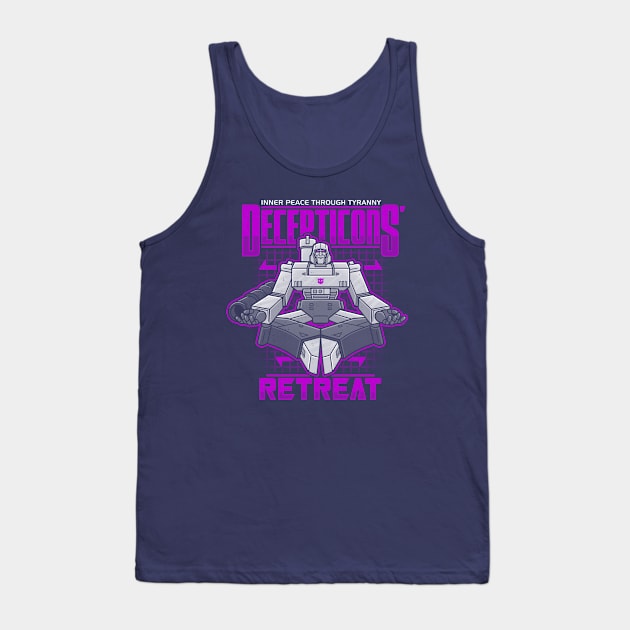 Decepticons' Retreat Tank Top by adho1982